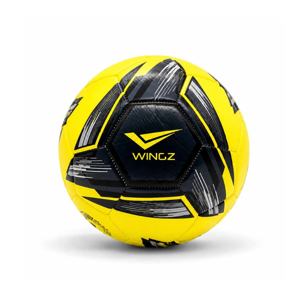 Wingz WZ-23 Official Size 5 Football Ball Machine Stitched