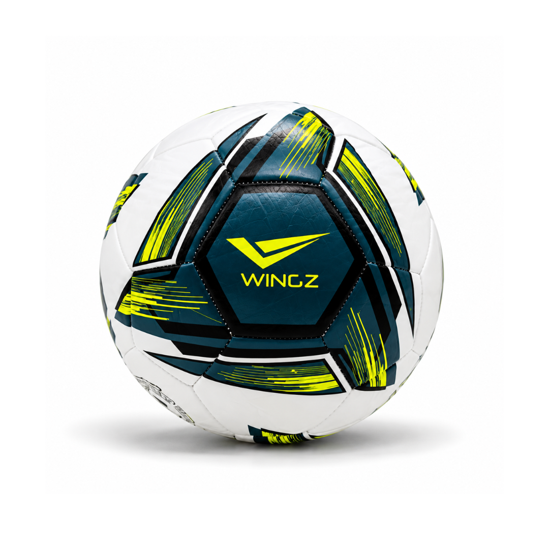 Wingz WZ-23 Official Size 5 Football Ball Machine Stitched